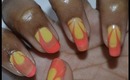 Manicure Monday: Sunset Inspired Water Marble