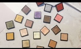 Solone 愛麗絲異想追逐魅惑眼影20顆全試色｜Solone Flight of Fancy Glamorous Eyeshadow Swatches & Review｜Nabibuzz娜比