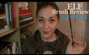 ELF Brush Review {part three} | Flat Eyeliner & Blending Brush