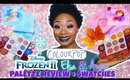 REVIEW: ColourPop Disney Frozen II Elsa & Anna Palette + Swatches