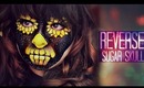 Reverse Sugar Skull Makeup
