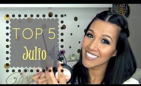 Top 5  Favoritos de Julio  + Giveaway ♥  BeautybyCatBlog