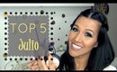 Top 5  Favoritos de Julio  + Giveaway ♥  BeautybyCatBlog