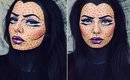 Maleficent Style Comic / Pop Art Halloween Makeup | Chloe Viv