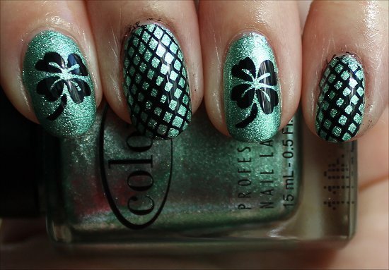 Shamrock Nail Designs for Beginners with Video Tutorial