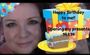 Happy Birthday to me - Opening my presents - 14.1.14