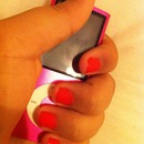 red nails