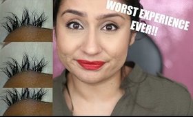 Story time : Bald eyes! Worst eyelash extension experience EVER!
