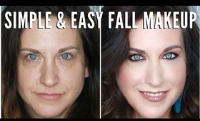 Simple And Easy Fall Makeup Looks For Women Over 40 - mathias4makeup