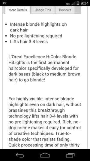 Loreal Hi Color Lift New Blondes For Dark Hair Beautylish