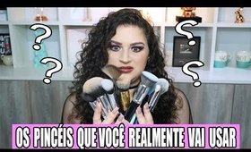 KIT DE PINCÉIS ESSENCIAS E BARATINHOS PARA INICIANTES | Duda Fernandes