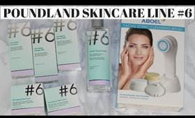 POUNDLAND SKINCARE LINE & CLEANSING BRUSH!? + DEMO