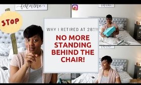 I QUIT MY JOB AS A HAIR STYLIST FOR YOUTUBE!!!!!????
