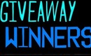 HOLIDAY GIVEAWAY WINNERS