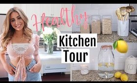 MY NEW KITCHEN TOUR! Clean Eating Hacks 2018