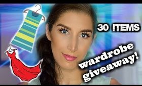 WARDROBE GIVEAWAY! Win My Clothes 30+ items