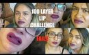 100 layer liquid lipstick FAIL