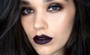 Dark eyes / Dark lips makeup tutorial