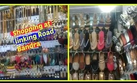 Shopping at Linking Road-Bandra-best place for street shopping in mumbai