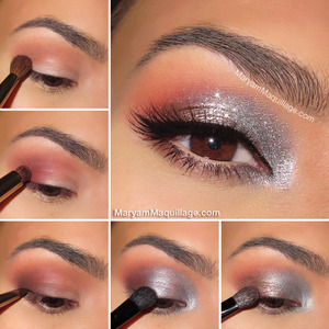 Inspired by Beyonce, see full look here: http://www.maryammaquillage.com/2014/01/beyonce-fire-ice-transformation-makeup.html