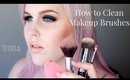 How to Clean Makeup Brushes Tutorial