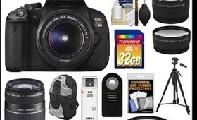 Canon Rebel t4i | Why it's not on the market & Birthday gift bundle