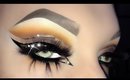 Sexiest Arabic Glitter Cut Crease with Swarovski Eyeliner Makeup Tutorial ft. Dery Bruno