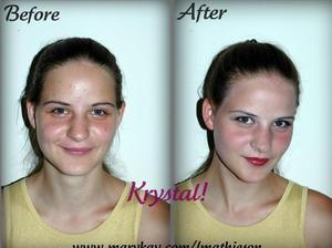 Sample Test of Mary Kay Cosmetic Make-up. 