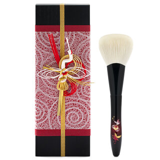 Sonia G. Sunset Cranes Maki-e Face Brush