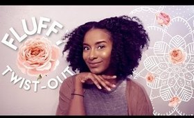 Fluffy Twist Out Using Smooth 'N Shine