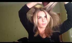 How to:  hair Bouffant as seen at  Prada and worn by  Cheryl Cole Inspired