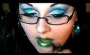 Aqua Lips:  Glama Girl Cosmetics Mermaid Inspired Makeup
