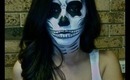 Skull Face painting - Halloween Tutorial