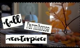 $5 GOODWILL CHALLENGE! FALL FARMHOUSE CENTERPIECE + GOODWILL SHOP WITH ME VLOG!