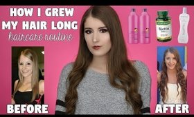 HOW I GREW MY HAIR LONG | HAIRCARE ROUTINE