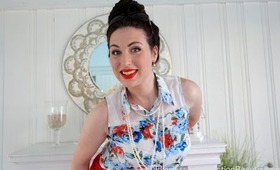 Pin-up Orange, Get Ready With Me!