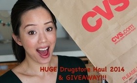 HUGE Drugstore Haul  Spring 2014 ***GIVEAWAY***