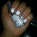 Simple White Nails