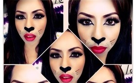 Sexy Cat Makeup tutorial / Cat Makeup Halloween 2013 :)