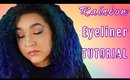 Rainbow Eyeliner Tutorial (NoBlandMakeup)