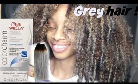 How To: Wella Toner  Grey Ash Blonde Hair !♡