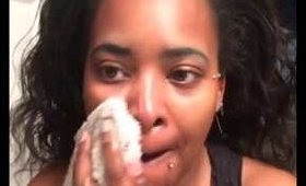 January Vlog 1 Washing my face, My morning facial Routine, Piercings