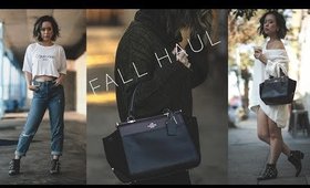 HUGE FALL FASHION HAUL 2017 | SEREIN WU