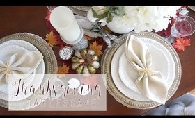 Thanksgiving Tablescape | House to Home 🏡 Ep 9 | Charmaine Dulak