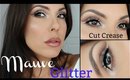 Mauve Glitter Eyes, Full Face Tutorial | Stila | Anastasia Beverly Hills