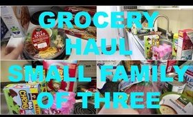 GROCERY HAUL AND MEAL PLAN | FAMILY OF THREE