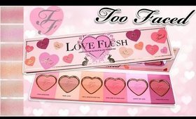 Review & Swatches: TOO FACED Love Flush Blush Wardrobe Palette