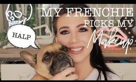 My Dog Picks My Makeup Challenge!