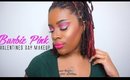 Barbie Pink Valentines Day |Makeup|