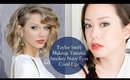 Taylor Swift Makeup Tutorial  Colaboration with Megalizabeth9 Navy Smokey Eyes & Coral Lips